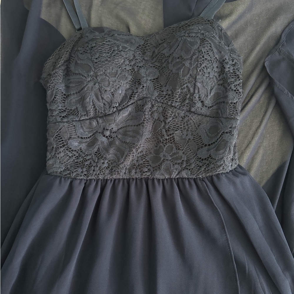 Lily Rose Navy Blue Dress